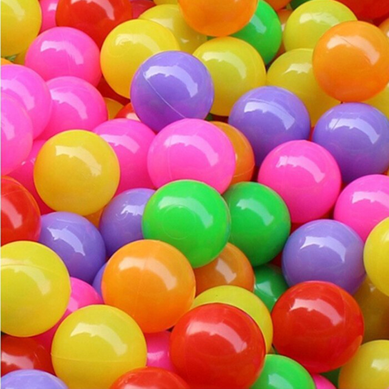 100pcs Soft Toy Plastic Balls for Kids